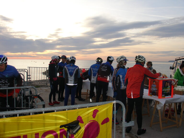 Un rendez-vous incontournable de la générosité des cyclotouristes dans le cadre du Téléthon 2025